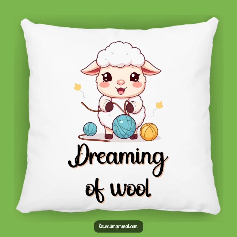 Funny Kawaii Sheep Pillow: Snuggle Up with Adorable Comfort and Humorous Charm