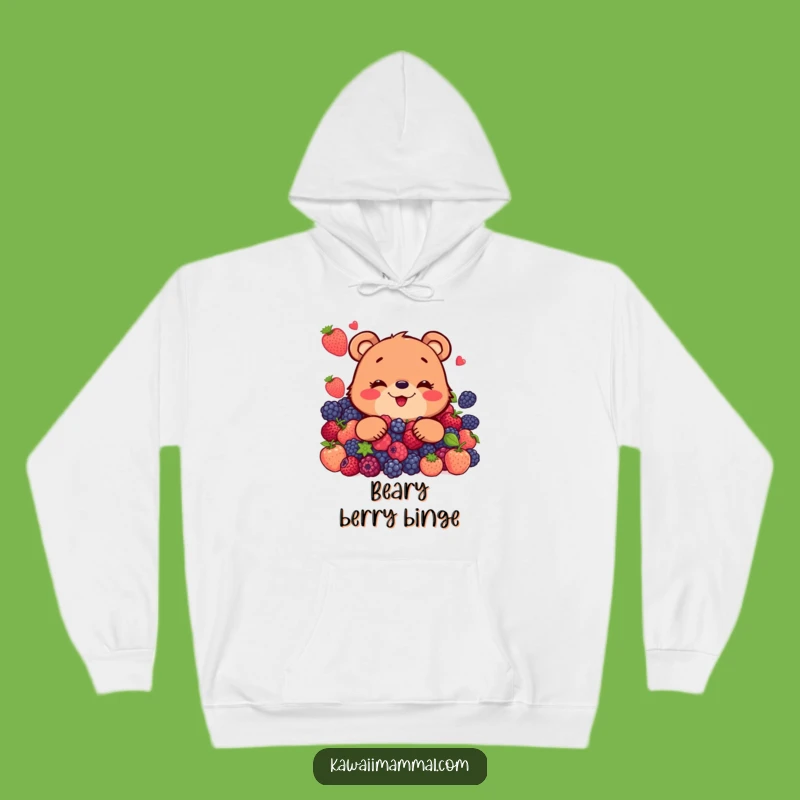 Cozy Funny Bear Berry Bliss Hoodie: The Ultimate Comfortable and Hilarious Gift