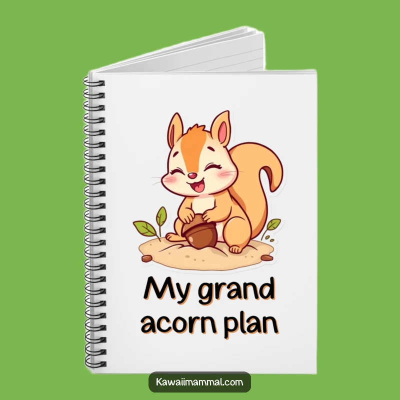 Funny Squirrel Notebook: Giggling Acorn Effort for Jotting Humor