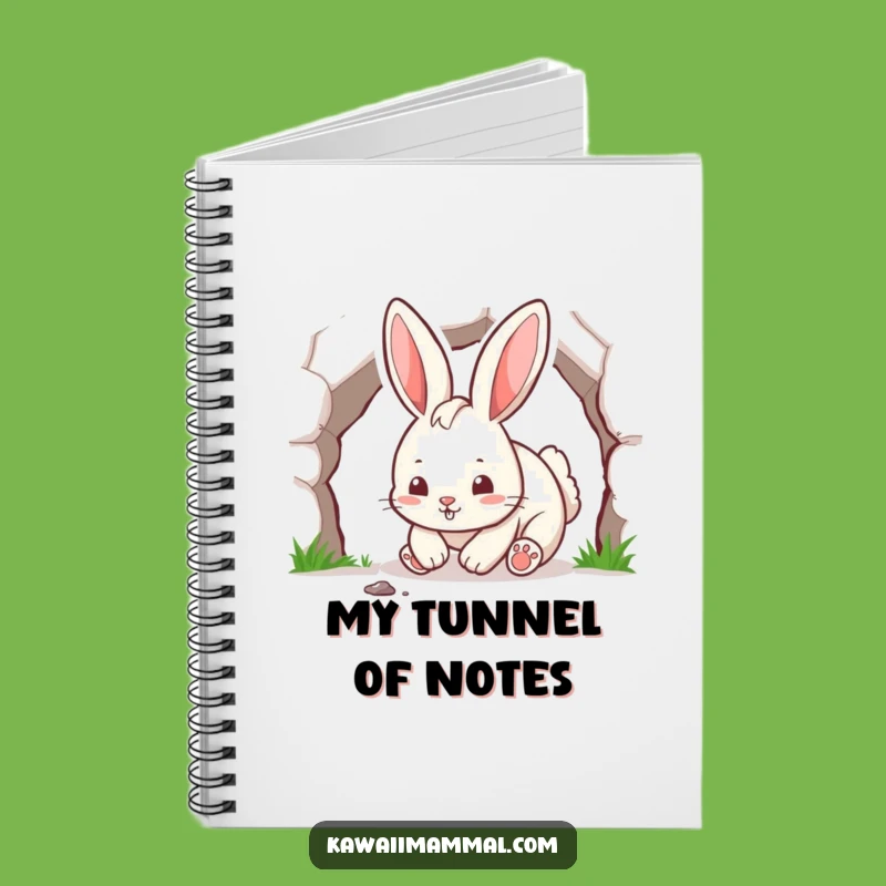 Funny Playful Rabbit Notebook: Jot Down Ideas with Energetic Creativity
