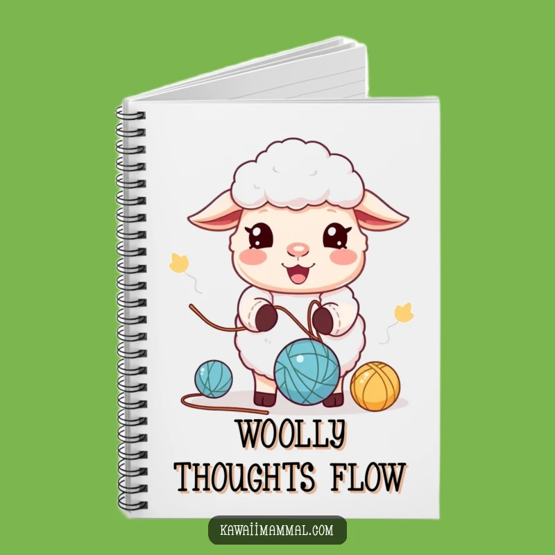 Funny Kawaii Sheep Notebook: Jot Down Ideas with Joyful, Humorous Flair