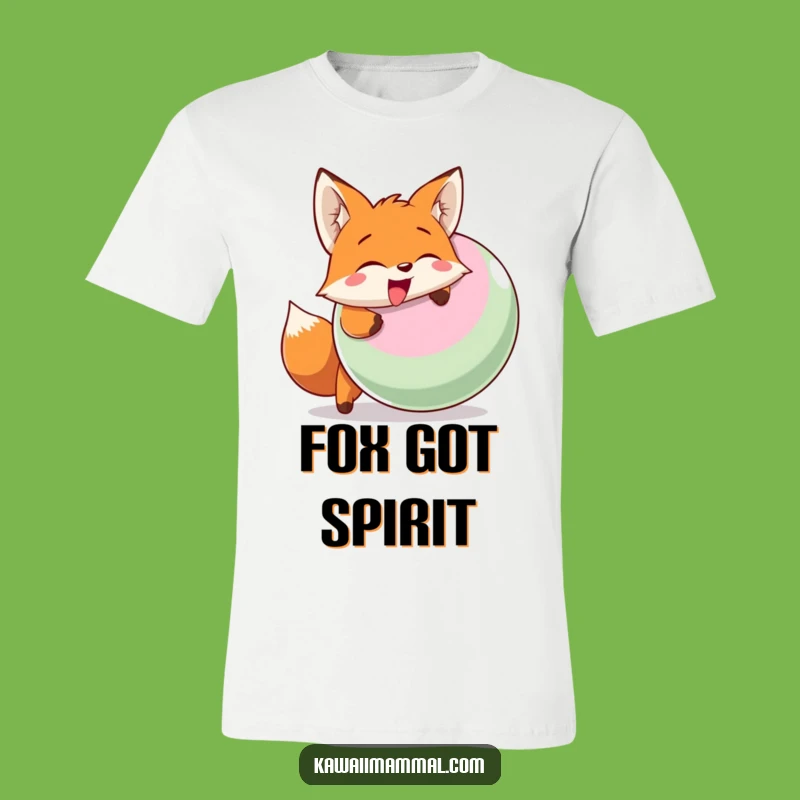 Funny Fox Headbutt T-Shirt: Show your playful spirit with this energetic tee!